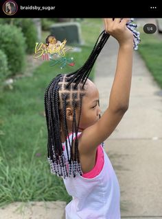 South African Hairstyles, Hairstyle For School, Kids Box Braids, Kids Braids, Kid Braid Styles