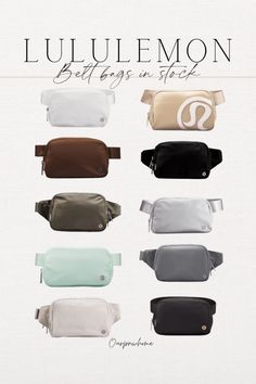 Versatile Lululemon Belt Bag, Lululemon Belt Bag White Opal, Lululemon Belt Bag With Cell Phone Pocket For On-the-go, Lululemon Functional Belt Bag For On-the-go, Lululemon Belt Bag With Adjustable Strap For On-the-go, Black Belt, Belt Bag, Athleisure, Things To Buy