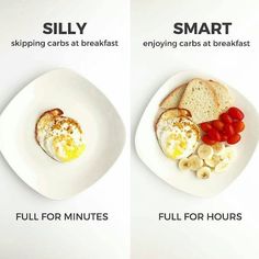 Fedtforbrændende Mad, Balanced Breakfast, Makanan Diet, Healthy Snacks Easy, Intuitive Eating, Breakfast Foods, Satisfying Food, Healthy Meal Prep, Healthy Breakfast Recipes