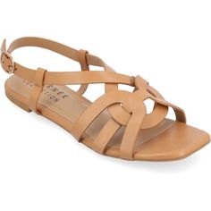 ALORRA Womens Cushioned Footbed Open Toe Flatform Sandals7 Walking Out The Door, Womens Strappy Sandals, Walking Out, Buckled Flats, Flatform Sandals, Open Toed Heels, Buckle Shoes, Round Toe Heels, Journee Collection