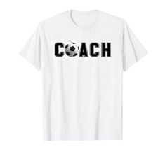 PRICES MAY VARY. Lightweight, Classic fit, Double-needle sleeve and bottom hem Coach Outfits, Sports Coach, Soccer Coaching, Coach Gifts, Branded T Shirts, Shirt Outfit, Shoes Jewelry, Top Styles, Coaching