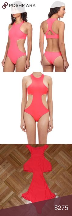 NWT Mikoh Swimwear Osaka Cutout One-Piece NWT Mikoh Swimwear Osaka Cutout Sporty Racerback One-Piece. Color: Bring Pink-Orange. Brand new and in perfect condition! Comes with original tags. No longer sold in stores or online! No trades, no external sites, but I do 10% discounts on bundles of 3+ items! Feel free to ask questions or make an offer! Mikoh Swim One Pieces Cutout Swimwear For Spring, Pink Cutout Sleeveless Swimwear, Pink Cutout Swimwear, Pink Cutout Swimwear For The Pool, Pink Cutout Swimwear For Pool, Mikoh Swimwear, Mikoh Swim, Pink Orange, Osaka