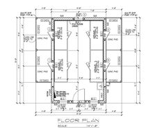 the floor plan for an apartment building