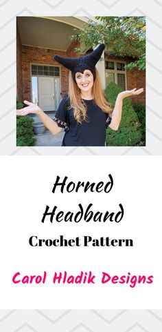 Free Crochet Afghans, Headband Crochet Pattern, Needle Crochet, Crochet Accessory, Headband Crochet, Horn Headband