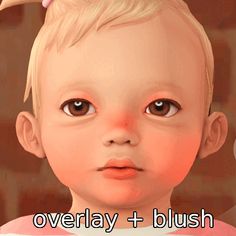 Sims 4 Toddler Skin Overlay, Sims 4 Infant Skin Overlay, Sims 4 Infant Skin, Toddler Makeup, Cc Skin, Baby Makeup, Sims 4 Decades Challenge, Sims Baby