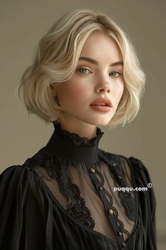 Short French Bob Hairstyles: Chic and Timeless Looks - Puqqu Narcissa Malfoy Hair, Malfoy Hair, Vogue Hairstyles, Carrot Hairstyles, Narcissa Malfoy, Cute Summer Hairstyles