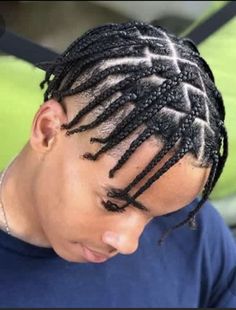 Guys Braids, Fade Undercut, Boy Braids, Braids Boxbraids