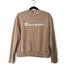 Brand New, Never Worn, Chic Color That Goes With Everything! Questions? Leave A Comment Below! Mock Neck Sweatshirt, Champion Crewneck, Colorful Sweaters, Mock Neck, Sweater Sizes, Graphic Sweatshirt, Sweaters For Women, Turtle Neck, Womens Tops