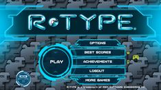 the title screen for rot type