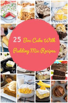 25 box cake with puddinging mix recipes