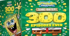 spongebob squarepants the best 300 episodes ever dvd box set on sale now