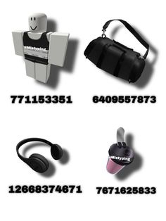 an advertisement for headphones and other accessories