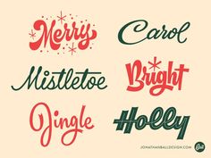 Scriptmas Collection • Days 7-12 Fonts Google Docs, Nightmare Before Christmas Font, Foodtrucks Ideas, Christmas Fonts Alphabet, Canva Christmas, Mosaic Christmas, Alphabet Christmas, Fonts Cricut, Font Brush