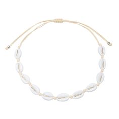 White Shell Choker (2236602417250) Cheap White Beachy Bracelets, Coastal Fits, Preppy Necklaces, Bday List, Surf Jewelry, Puka Shell Necklace, Summer Shopping, Preppy Jewelry, Shell Choker