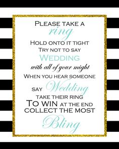 a black and white striped frame with gold glitter lettering on it that says, please take a