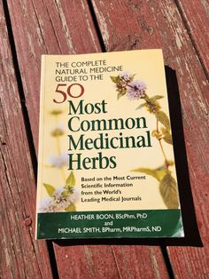 This used copy of The Complete Natural Medicine Guide to the 50 Most Common Medicinal Herbs by Heather Boon and Michael Smith provides comprehensive information on the most commonly used medicinal herbs. Based on current scientific research, the book offers detailed insights into the benefits, uses, and potential side effects of each herb. It's a great resource for anyone interested in herbal medicine, natural healing, and wellness. Condition: Used with minor wear on the cover, but the pages are in good shape. Ideal for anyone building a collection of natural medicine references. Herb Diet, Medicine Recipes, Herbal Medicine Recipes, Andrew Weil, Healing Plants, Michael Smith, Medical Journals, Herbs For Health, Natural Herbs