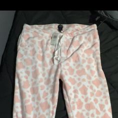 Hot Topic Pink Cow Print Sleep Pant, New With Tags Casual Bottoms With Elastic Waistband For Sleepover, Casual Long Pants For Sleepovers, Casual Fitted Bottoms For Pajama Party, Purple Pajama Pants, Hot Topic Harry Potter, Red Pajama Pants, Halloween Pajama Pants, Pink Cow Print, Purple Pajamas