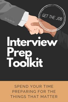 the interview prep tool is being used to help students learn how to prepare for their job