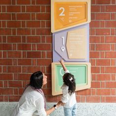 Interior Design Signage, School Wayfinding, School Signage, Way Finding, Navigation Design, Architecture Drawing Plan, Kindergarten Design, Outer Design