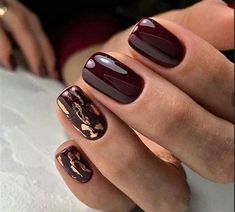 Burgundy Nail Designs, Colorful Nails, Her Nails, Burgundy Nails, Winter Nail Designs, Fall Nail Colors, Fashion Designs, Fall Nail Designs, Chic Nails