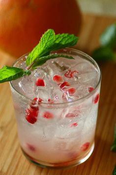 a close up of a drink on a table