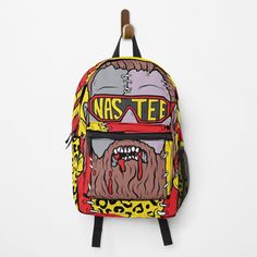 Nastee Patchwork Backpack Laptop Pocket, Sublimation Printing, How To Make Money, Laptop, Print Design, Backpacks