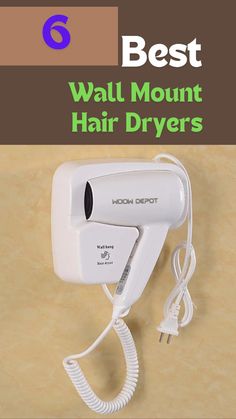 Do you know that wall-mounted hair dryers are not only meant for commercial places alone but can also be fitted at your home?

Hotels, guesthouses, fitness clubs, health spas, and hospitals are the most likely places to find wall mount hair dryers.

Since they can’t be taken out of the room, they are more secure and convenient for customers to use and prevent theft and abuse. Wall Mounted Hair Dryer, Best Wall, Cool Walls, Wall Mount