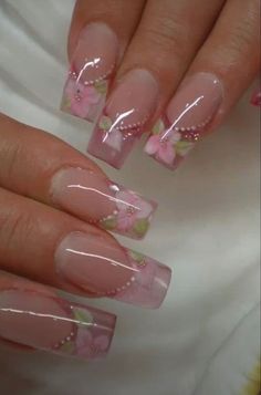 No Ordinary Girl, Grunge Nails, Girly Acrylic Nails, Pretty Gel Nails, Soft Nails, Kawaii Nails, Pink Acrylic Nails, Fire Nails, Dream Nails