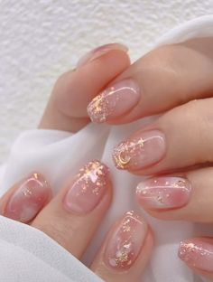 #NailArt #NailDesigns #NailInspiration #NailGoals #NailTrends #NailObsessed #NailAddict #NailPolish #NailCare #NailGoals Simple Japanese Nail Art, K Beauty Nails, Japanese Style Nails, Japanese Nail Art, Gel Nails Diy, Simple Gel Nails, Pretty Nail Designs, Classy Acrylic Nails