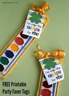 free printable party favors for st patrick's day