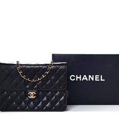 In Good Condition Dimensions: 9 X 7 X 2" Strap Drop: 13.5" Gold Plated Hardware Leather Slightly Aging Includes Box And Dust Bag (Box Has Minor Stains) Chanel Bags, Dust Bag, Gold Plate, Chanel, Bag Lady, Plating, Shoulder Bag, Chain, Leather