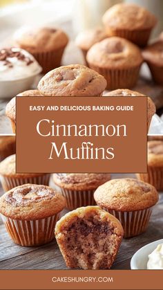 Master these perfectly spiced breakfast muffins; Warm cinnamon aroma; Great for busy mornings; Kid-friendly recipe Homemade Cinnamon Muffins, Cinnamon Muffin Recipes, Spice Cake Muffins, Breakfast Muffins Recipes, Cinnamon Muffins Easy, Easy Muffin Recipes, Spiced Muffins, Muffin Recipes Cinnamon, Cinnamon Sugar Muffins