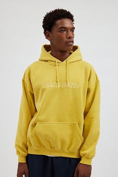 Washed cotton blend pullover hoodie by iets frans… with an embroidered logo at the front. Baggy fit sweatshirt with an adjustable hood and a pouch front pocket. Urban Outfitters exclusive. Features iets frans... embroidered big logo hoodie sweatshirt Garment dyed pullover Logo embroidery Adjustable hood Pouch front pocket Baggy fit UO exclusive Content + Care 50% Cotton, 50% polyester Machine wash Imported Size + Fit Model in Green is 6’0" and wearing size Medium Measurements taken from size Med Relaxed Fit Hoodie With Embroidered Logo For Streetwear, Fall Streetwear Hoodie With Embroidered Logo, Winter Hoodie With Embroidered Logo And Relaxed Fit, Hooded Hoodie With Embroidered Text For Streetwear, Streetwear Hoodie With Embroidered Text, Relaxed Fit Hoodie With Embroidered Text For Streetwear, Streetwear Hoodie With Embroidered Text In Relaxed Fit, Embroidered Text Hoodie For Streetwear, Casual Hoodie With Embroidered Text For Streetwear