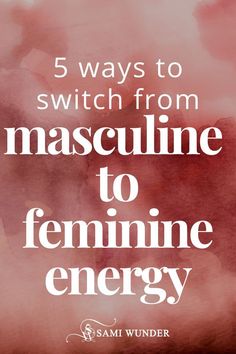 Aug 29, 2021 - How to switch from Masculine to Feminine Energy in dating & relationships - easily and efficiently! Sami Wunder shares her 5 expert tips. How To Be More Feminine, Femininity Tips, Divine Feminine Spirituality, Cold Sores Remedies, Masculine Energy, Inspirational Speaker, Cold Home Remedies, Feminine Women, Lose 40 Pounds