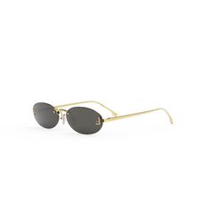 Elevate Your Style With These Stunning Fendi Sunglasses. The Oval Design And Shiny Gold Frame Make Them A Statement Piece Perfect For Any Occasion. The Anti-Reflective, Mirrored, And Tinted Lenses Provide Ample Protection From The Sun's Harmful Rays While The Organic Lens Material Adds A Touch Of Elegance. The Rimless Feature And Gold Frame Color Make Them A Unique Addition To Any Collection. These Designer Sunglasses Are Perfect For Women Who Want To Add A Touch Of Luxury To Their Wardrobe. Fendi First, Fendi Eyewear, Fendi Accessories, Fendi Sunglasses, Barbour Steve Mcqueen, Ring Watch, Marine Serre, Sneaker Wedge, Pendant Rings