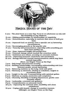 Correspondences for Each hour of the Day for Spell Work (Great for BOS) – Witches Of The Craft® Attraction Magick, Learning Witchcraft, Planetary Hours, Witchcraft Knowledge, Pagan Spells, Esoteric Knowledge, Cottage Witch, Magic Spell Book, Tarot Tips