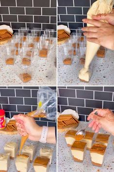 the process of making homemade peanut butter sandwiches