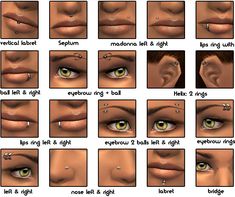 the different types of eyes and how they are used to make them look like they're