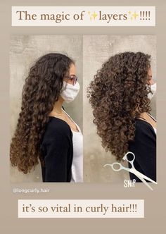 Long Curly Haircuts, Natural Curly Hair Cuts, Layered Curly Hair, Curly Hair Photos, Haircuts For Curly Hair, Natural Curls Hairstyles, Hairdos For Curly Hair, Curly Hair Inspiration, Curly Girl Hairstyles