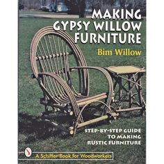 Buy this great book on making willow furniture. Bent willow furniture, an early American craft, was a familiar sight on the front porches of America until Willow Furniture, Twig Furniture, Rustic Apartment, Willow Weaving, Rustic Background, Rustic Glam, Rustic Doors, Front Porches, Rustic Theme