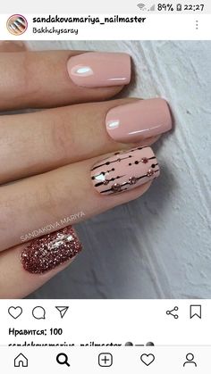 2023 Nails, Nails Art Designs, Nail Art Designs Videos, Makeup Aesthetic, 140 Pounds, Cute Gel Nails, Short Acrylic Nails Designs, Nail Designs Glitter, Neutral Nails