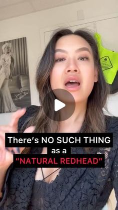 Emily Chen on Instagram: "Redheads - watch this whole video before you come after me 🫣

I quote Tony EVERY TIME I talk about formulating for redheads. It’s one of those core memories that made me go “OH DAMN”. I’m not saying don’t ever reach for a copper or red tube, but what I’m saying is that if your client wants a more “natural-looking” red, or even if they’re just anxious about being “too bright”, go GOLD HEAVY in your formula. 

Was this an ah-ha for anyone else here? Lmk! 

#emchenhair #redheads" Core Memories, Natural Redhead, Redheads, Talk About, Copper, Red, Gold