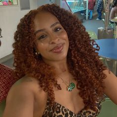 Colored Hair On Black Women Natural Hair, Red Hair Black Women Curly, Auburn And White Hair, Colored Natural Hair Black Women, Deep Ginger Hair Color, Ginger Curly Hair Black Women, Ginger Hair Color On Black Women, Red Curly Hair Black Women, Ginger Natural Hair Black Women