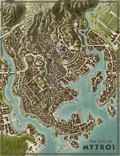 a map of the city of myyros