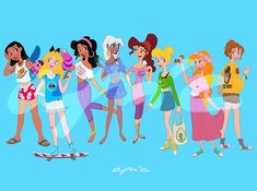 Highschool Musical, Pocket Princess Comics, Drawing Disney, Pocket Princess, Pocket Princesses, Disney Fanart, All Disney Princesses, Marshall Lee, Disney Crossovers