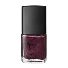 Tokaïdo Express Black amethyst with gold #NARS One of my TOP 5 polish shades. This shade rocks.. Nars Nail Polish, Hazel Green Eyes, Shimmer Nail Polish, Black Amethyst, Nail Shimmer, White Polish, Jelly Nails, Nail Polish Colors, Nars Cosmetics