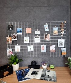 Discover the charm of our Polaroid Wall Grid in White, designed for those who cherish memories and organization. Crafted from metal wire with a mesh design, this versatile notice board serves as an excellent moodboard for photos, memos, or even plant displays. A perfect gift for her, it offers a sleek, minimalist approach to office organization and home decor. This wall-mounted board serves as both a beacon of motivation and a gallery of your fondest moments. Dimensions: - Regular: 60х45 cm (24x Moodboard Office, Wire Memo Board, Study Room Organization, Wall Grid, Polaroid Wall, Support Pour Plante, Metal Grid, Display Photos, Memo Boards