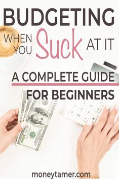 Not good at budgeting finances? Learn how to budget by using this complete budgeting guide for beginners to get started with your easy monthly budget. Save money and hit your money goals like Dave Ramsey teaches by understanding where your money goes. Learn how to get your personal finances in order with this money tip for weekly, biweekly, or monthly budgeting. #howtobudget #familybudget #budgetingforbeginners #DaveRamseybudgeting #moneytamer Beginner Budgeting, Family Budgeting, Free Budget Printables, Budget Mom, Budget Money, Money Saving Methods, Budgeting 101