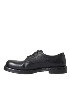 Step out in style with Dolce & Gabbana black horse leather derby men dress shoes, perfect for any formal occasion. High Heel Stiefel, Men Dress Shoes, Derby Dress, Shoes Model, Formal Shoes For Men, Black Horse, Dolce E Gabbana, Boot Pumps, Derby Shoes