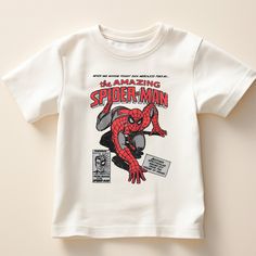 Retro 90s The Amazing Spiderman T-Shirt, Spider-Man Shirt, Superhero Shirt, Spiderman Lover Shirt, Retro Family Spider Shirt, MCU Fans Gift Experience ultimate comfort with our high-quality, super-soft shirts! ✨ Crafted using top-tier vinyl and pressed with a professional-grade heat press for a premium touch. Before placing your order, check out our color and size charts. Since each shirt is custom-made to your specifications, returns or exchanges are only accepted for order issues. 🎨📐 We coll Superhero Cotton T-shirt With Character Print, Superhero Short Sleeve T-shirt With Character Print, Superhero Character Print Short Sleeve T-shirt, Superhero Graphic Print Short Sleeve T-shirt, Pop Culture Cartoon Print Short Sleeve Tops, Superhero Crew Neck Pre-shrunk T-shirt, Superhero Screen Print Short Sleeve T-shirt, Retro Crew Neck T-shirt With Character Print, Vintage Crew Neck T-shirt With Character Print